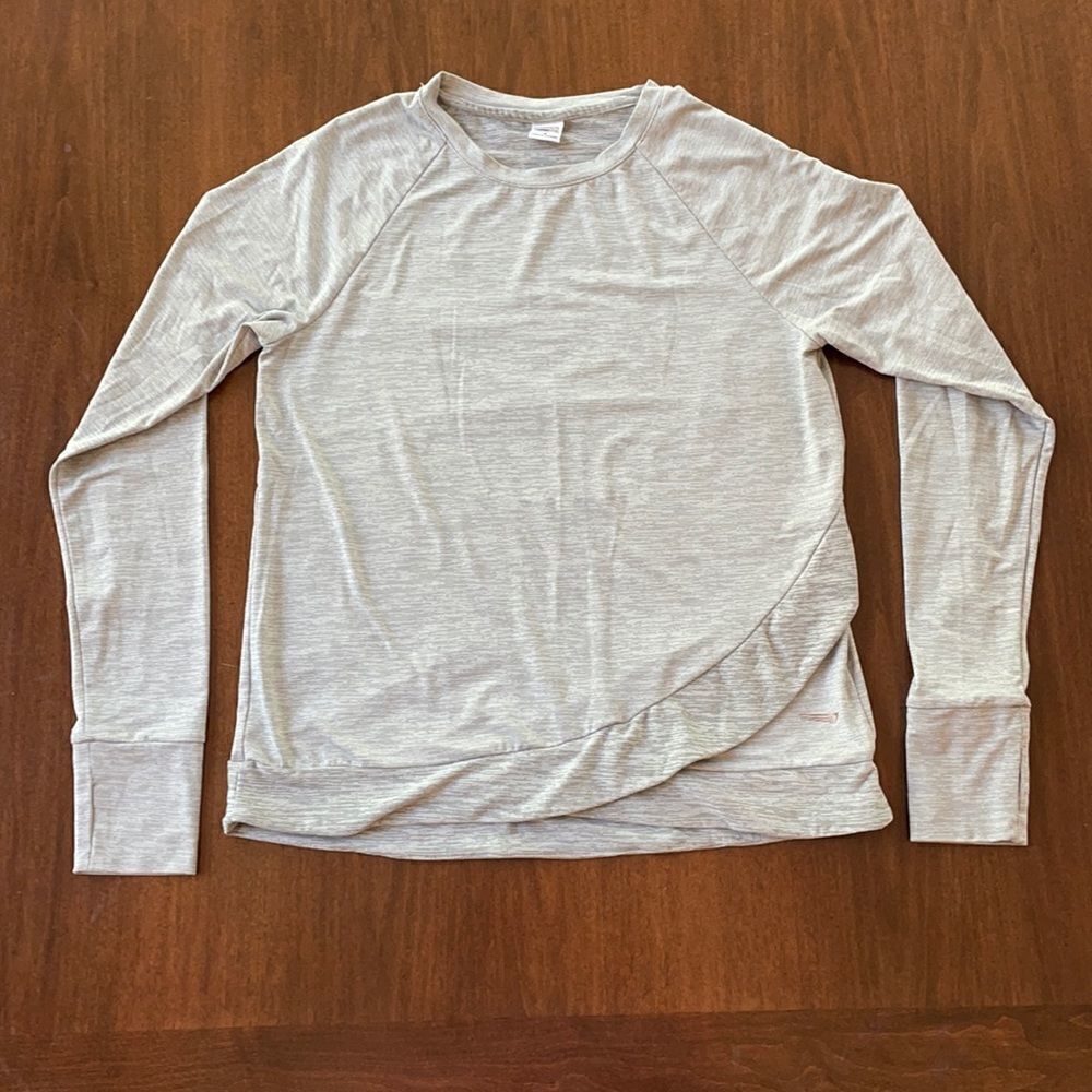 Copper Fit Women’s Long Sleeve Ruffle Top
